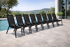 8 Stück Stapelstuhl