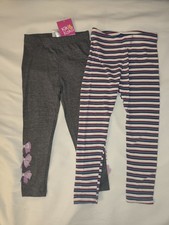 Leggings Mädchen Blumen Streifen Lupilu Kiki&Koko 98/104