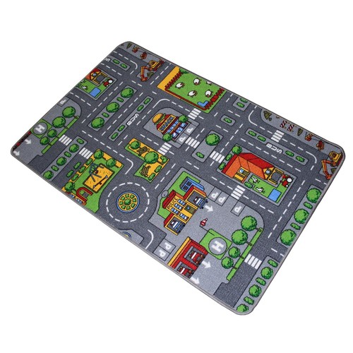 Spielteppich city 80x120cm neu - 80x120cm,