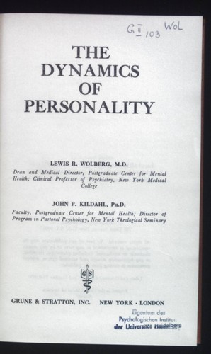 The dynamics personality - dynamics,