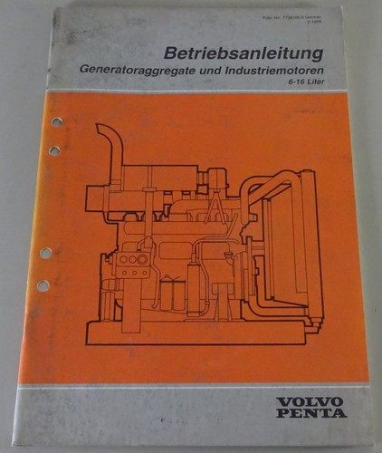 Betriebsanleitung volvo penta - betriebsanleitung,