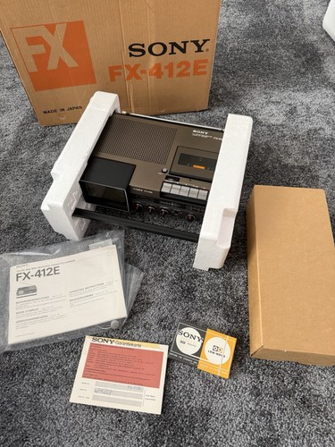 Sony 412e stereo radio - sony, fx-412e