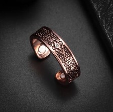 Eleganter Kupfer Ring Auge