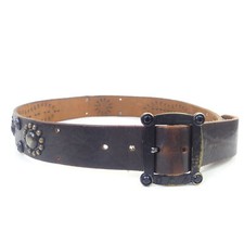 HTC HOLLYWOOD TRADING COMPANY Gürtel Belt Leder Braun Gr. 85