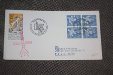 CH Lot 66, Brief gelaufen Sonderstempel MeF Bedarfsbriefe Raketenpost Schweiz