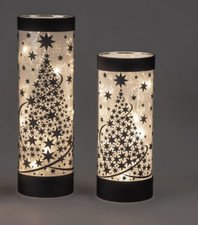 LED-Deko Licht Lampe Zylinder