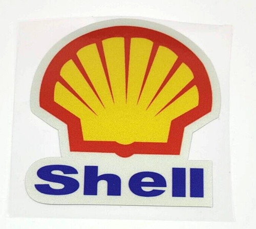 Shell oil usa - racing, aufkleber