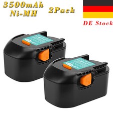 2X 3500mAh 14.4V Ni-MH Akku für AEG BS14G B1415R B1414G B1420R M1430R BSB14STX