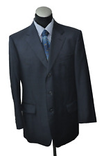 ZEGNA SAKKO bIELLA iTALY TUCH:SUPER100´S  Gr.54 (XL) MITTERNACHTSBLAU Handstich