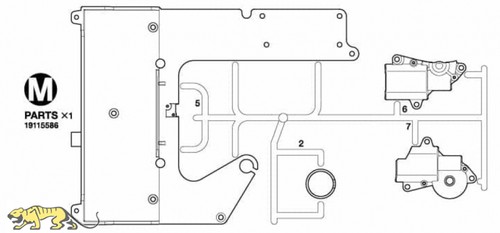 Tamiya 19115586 teile - m,