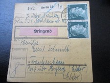 #2152 Paketkarte aus BERLIN 34