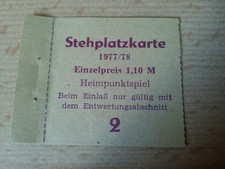 Eintrittskarte Ticket Dynamo Dresden HFC Chemie DDR Fussball Oberliga