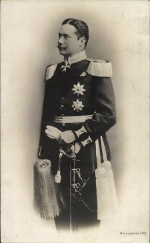 Großherzog wilhelm ernst - ak,