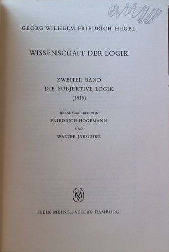Georg wilhelm friedrich hegel - georg,
