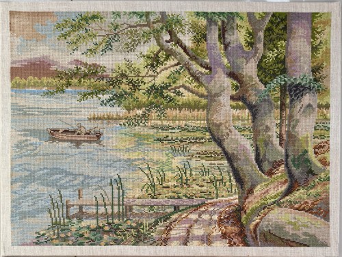 Vintage gobelin wandbild - gobelin,