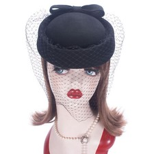 Damen 1920er Vintage Wollfilz