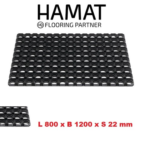 Hamat gummi fußmatte 800 x - hamat,