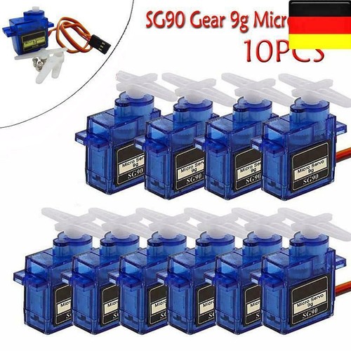 10x mini micro sg90 servo - 10x,