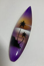 Magnet Miniatur Surfboard Surfbrett Holz 