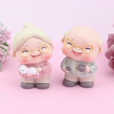 Opa Oma Puppe Kuchenschmuck