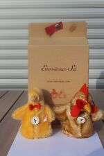 Steiff Nr. 420344 „Eierwärmer Set“ limitierte Auflage, Zertifikat 00903, KFS,OVP