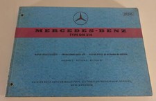 Teilekatalog / Parts Catalog Mercedes-Benz Dieselmotor OM 314 von 1/1971 (20140)
