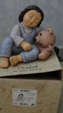 Nina Marco Mit Teddy Goebel Figur Skulptur Großfigur Limpke