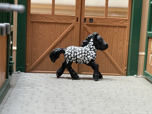 Schleich pferd repainted - schleich,