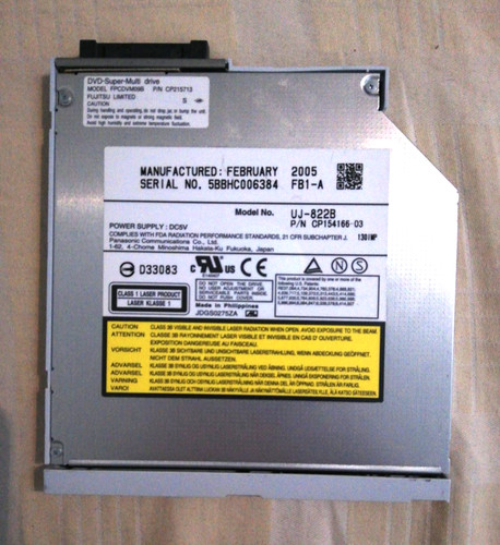 Panasonic 822b slot - panasonic, slot-in
