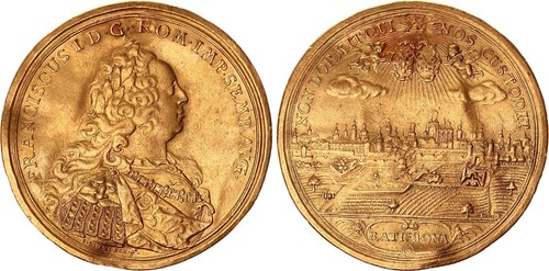 Regensburg dukaten gold - 8,