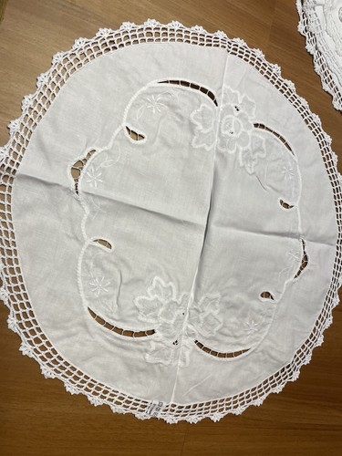 Tischdecke deckchen rund 55cm - tischdecke,