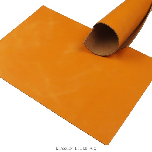 Rindleder orange pull - orange, pull-up