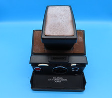 #SE4381# Vintage Polaroid SX70 Land-Camera Alpha Sofortbild Kamera