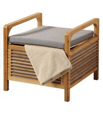 KESPER Sitzhocker mit Stauraum 19482  Bambus elegantes und modernes Design