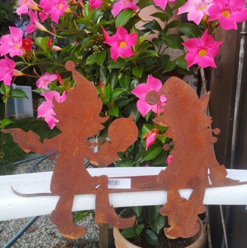 Rost zwerge figur gartendeko - rost,