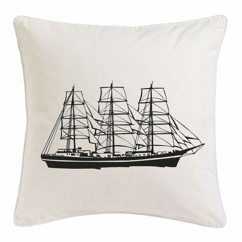 Kissenbezug 40x40cm segelboot - 40x40cm,