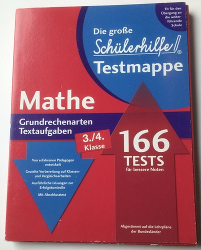 Schülerhilfe testmappe mathe - schülerhilfe,