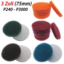 3 Zoll 75mm Klett Schleifvlies