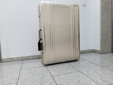 ZERO HALLIBURTON  Alukoffer Gold/ Champagner,  wie neu