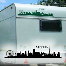 München Skyline 140cm Autoaufkleber B115 Wohnmobil Wohnwagen Camper Bus Urlaub 
