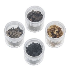 4 Boxes Nagel Deko Glitzer Zubehör Maniküre- Nagelversorgung