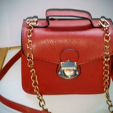 Damenlederhandtasche Echtes