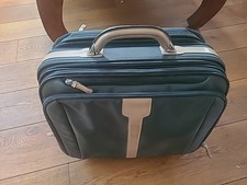 Samsonite Pilotenkoffer mit rollen, Leder , Gewebe, Mit 6 Fächern, 1X Bekleidung