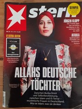 STERN Magazin Nr.34 2016 - Allahs Deutsche Töchter | Klopp | Afrika Tierbilder