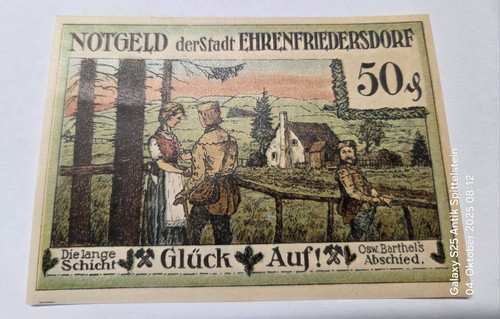 Notgeld sachsen der - notgeld, ;