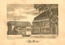 Arheilgen Darmstadt 1150 Jahre Das alte Loeweneck Gaststaette Strassenbahn Kuens