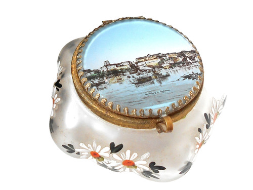 Nostalgie glas scharnier - glas,