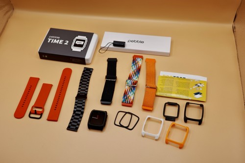 Pebble time smartwatch - pebble,
