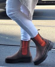 The ART Company Stiefelette 1954 braun orange  Echtleder  Chelsea Boot