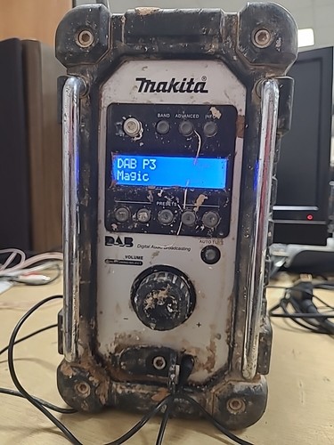 Makita weißes radio dmr109 - weißes,